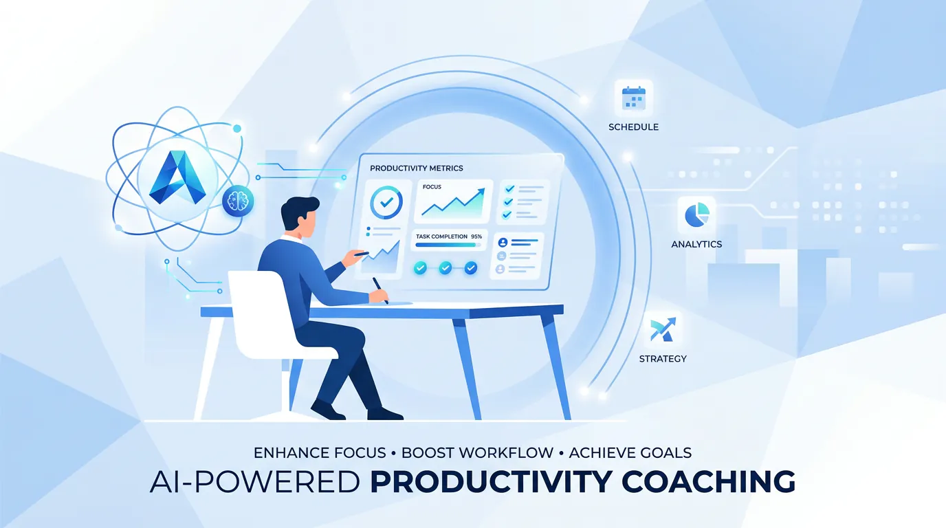 AI productivity coach tools working alongside human productivity