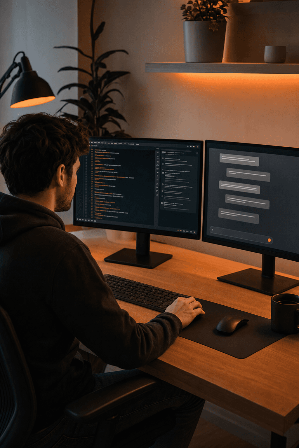 AI focus assistant blocking distractions system-level for a developer using ChatGPT